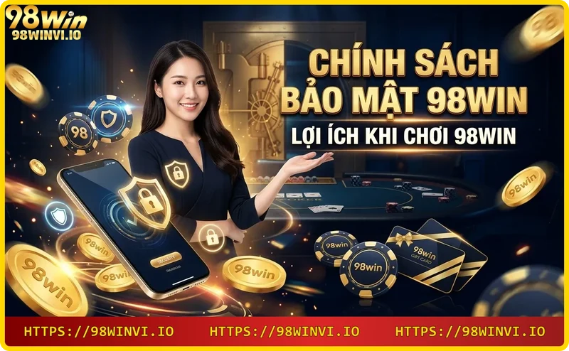 Người chơi an tâm với chính sách bảo mật 98win